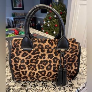 Michael Kors leopard handbag, new condition
